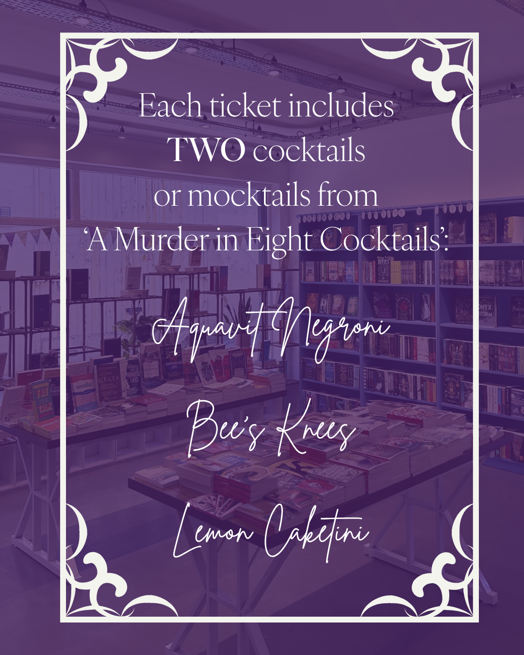 Cocktails & Crime with Kelly Mullen and Katy Watson