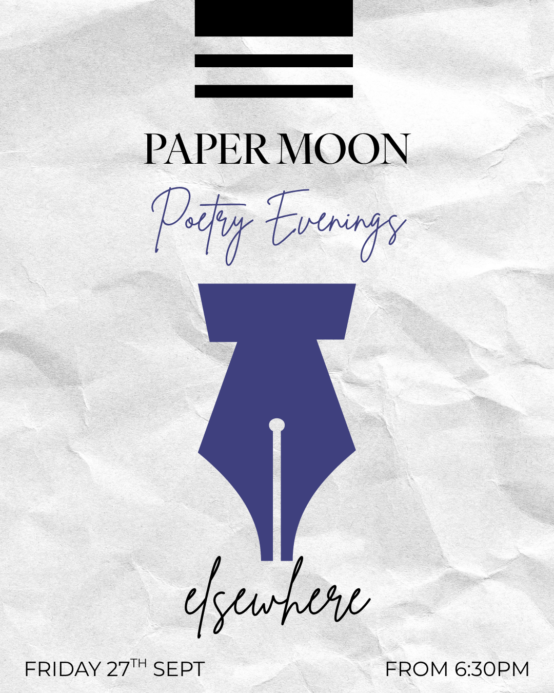 Poetry Evening Tickets (Elsewhere)